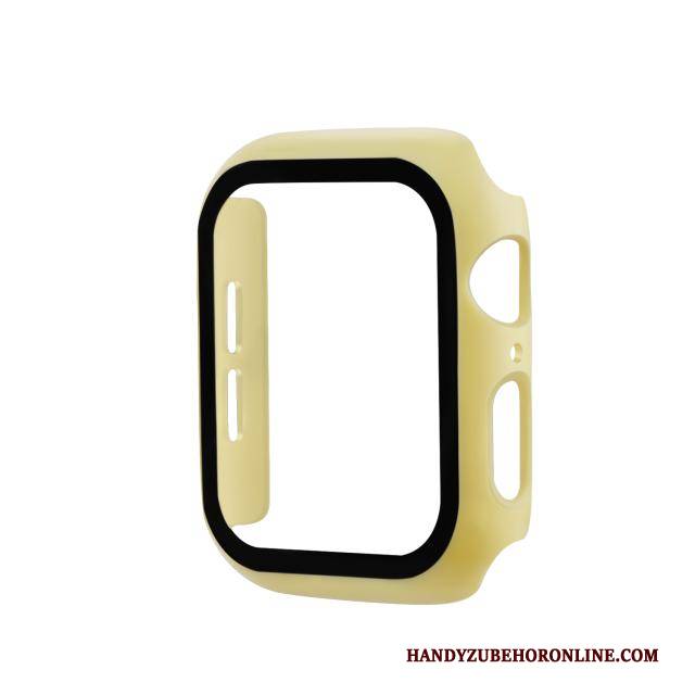 Hülle Apple Watch Series 5 Schutz Gelb Membran, Case Apple Watch Series 5 Temperieren Neu