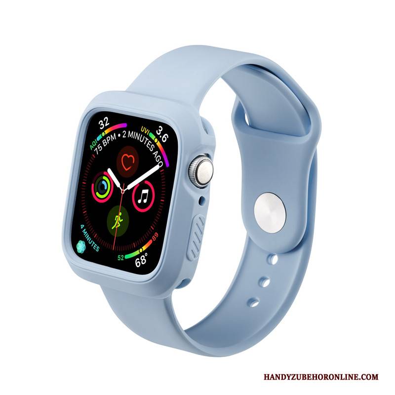 Hülle Apple Watch Series 5 Schutz Persönlichkeit Grün, Case Apple Watch Series 5 Taschen Wasserdicht Trend