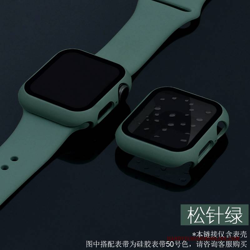 Hülle Apple Watch Series 5 Taschen Blau Membran, Case Apple Watch Series 5 Schutz Schwer Schlank