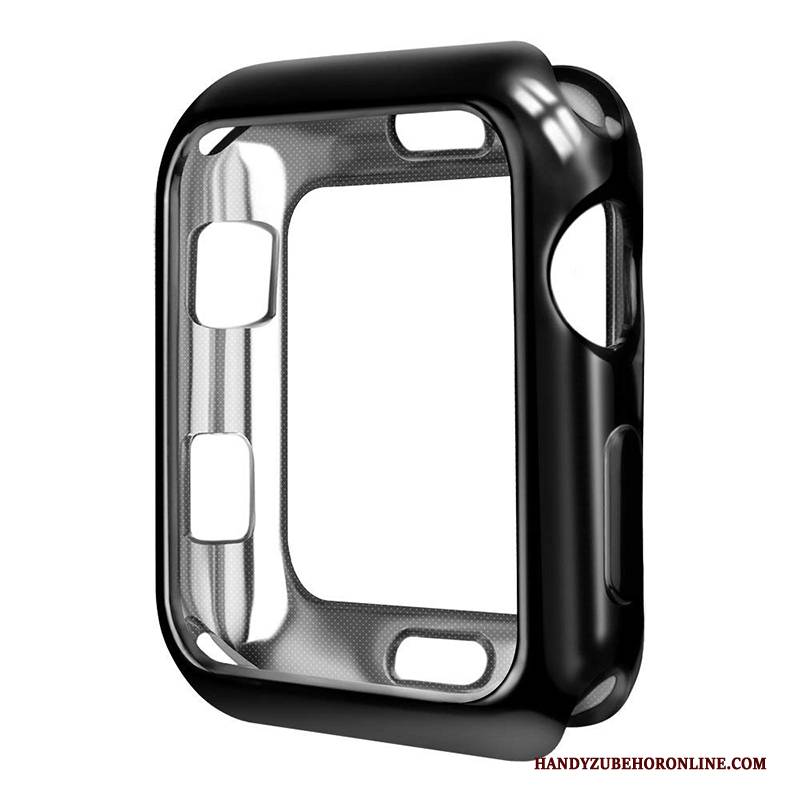 Hülle Apple Watch Series 5 Weiche Schlank Überzug, Case Apple Watch Series 5 Schutz Rot Transparent