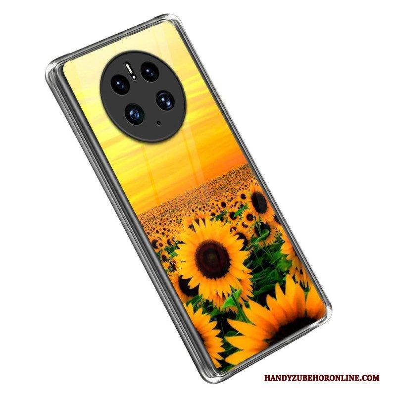 Hülle Für Huawei Mate 50 Pro Nur Sonnenblumen