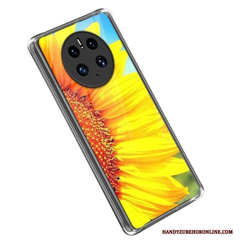 Hülle Für Huawei Mate 50 Pro Sonnenblumen