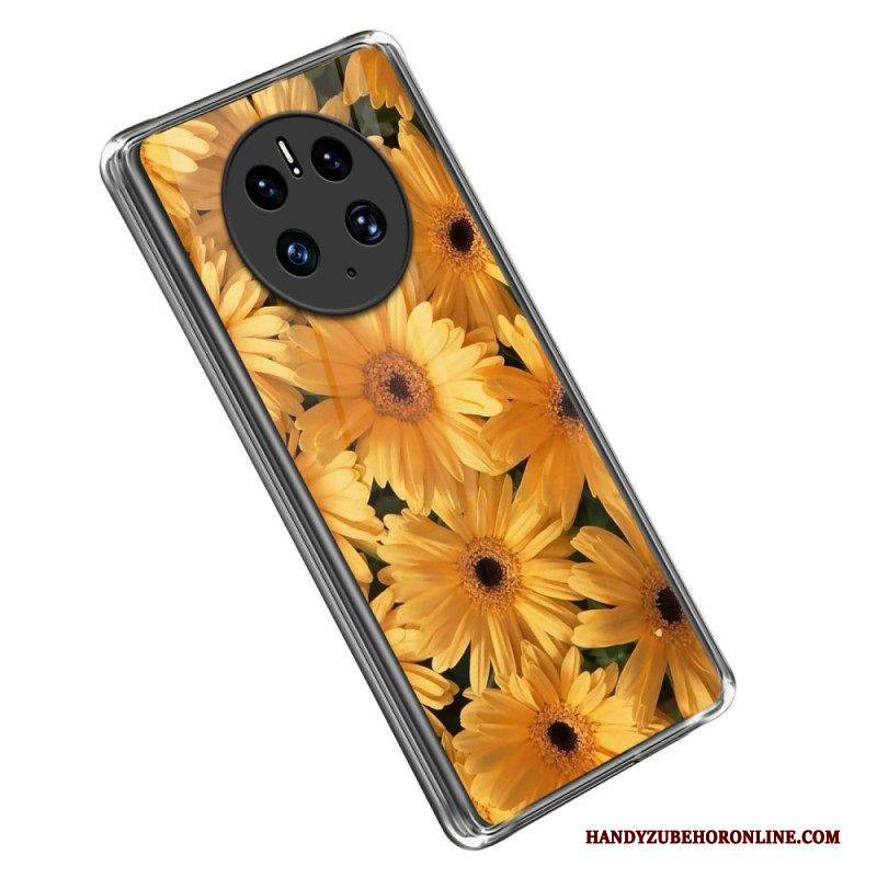 Hülle Für Huawei Mate 50 Pro Sonnenblumen