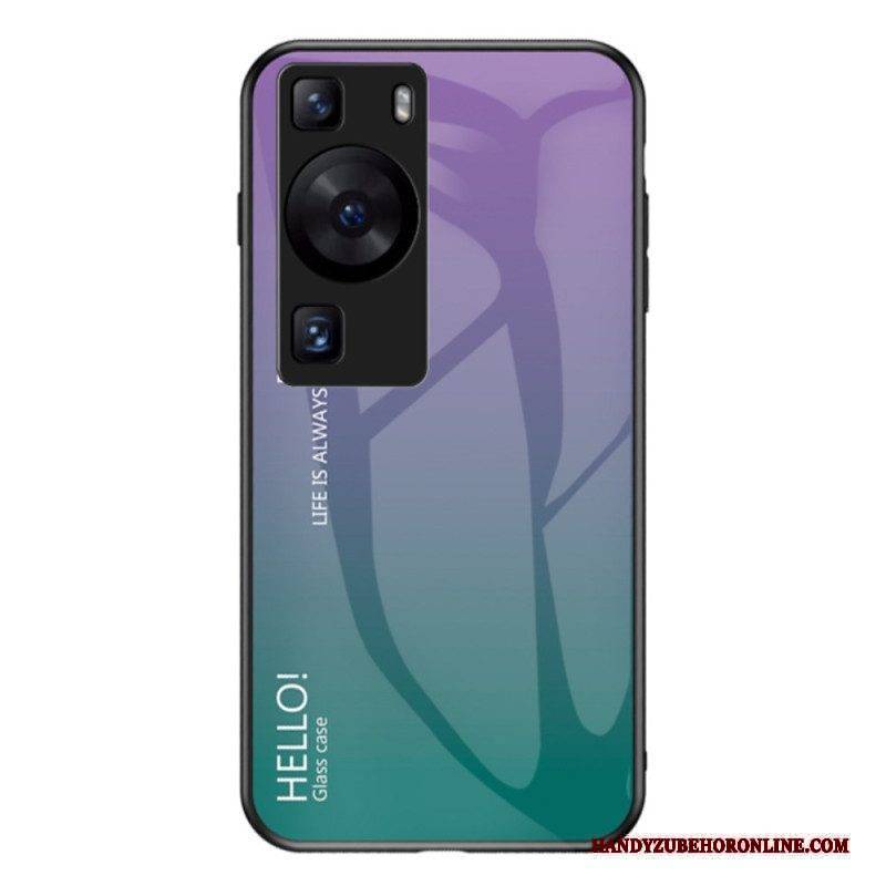 Hülle Für Huawei P60 Pro Hallo Gehärtetes Glas