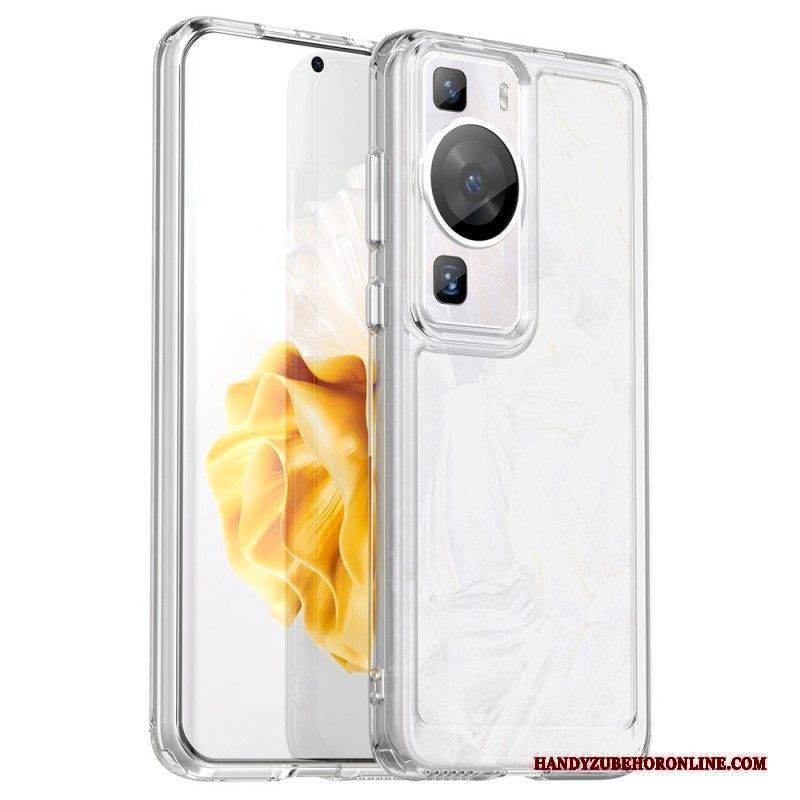 Hülle Für Huawei P60 Pro Transparente Candy-serie