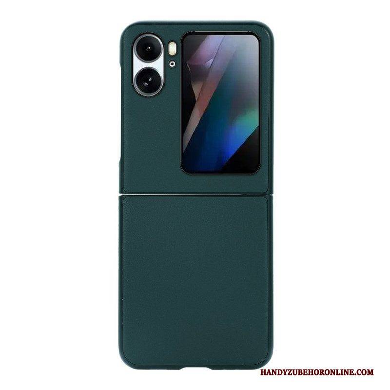 Hülle Für Oppo Find N2 Flip Flip Case Echtes Leder