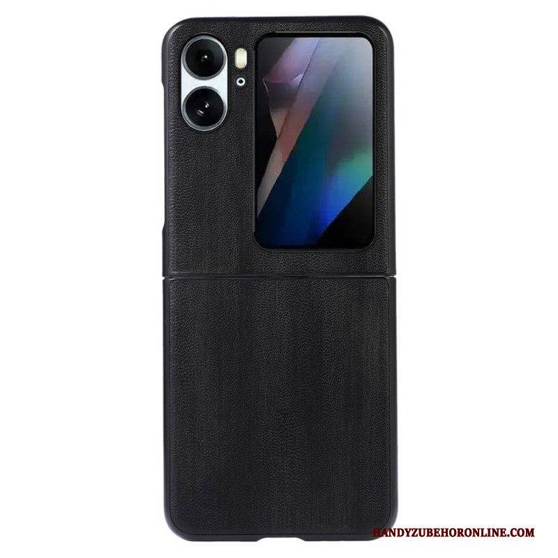 Hülle Für Oppo Find N2 Flip Flip Case Ledereffekt