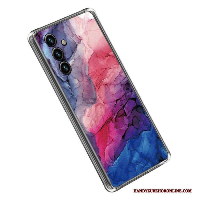 Hülle Für Samsung Galaxy A14 / A14 5G Aquarell-marmor