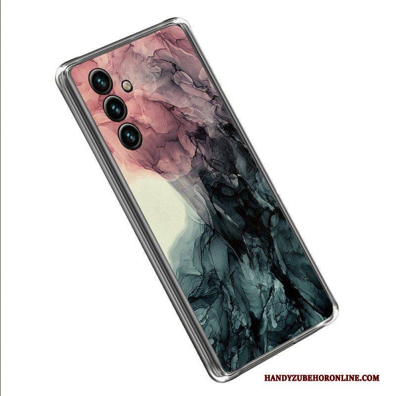 Hülle Für Samsung Galaxy A14 / A14 5G Aquarell-marmor