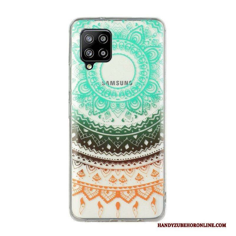 Hülle Für Samsung Galaxy M12 / A12 Nahtlose Blumen-mandala