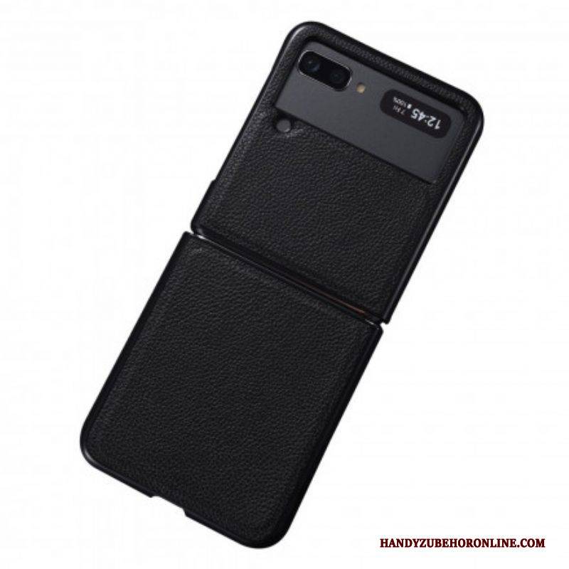 Hülle Für Samsung Galaxy Z Flip 3 5G Flip Case Echtes Leder