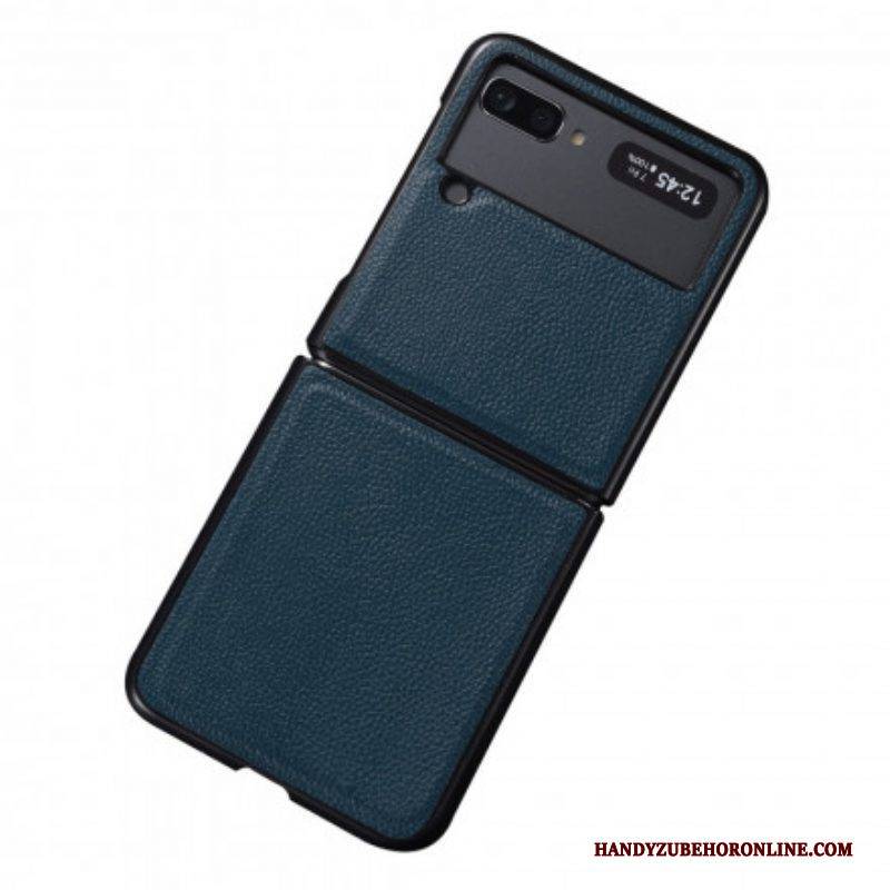 Hülle Für Samsung Galaxy Z Flip 3 5G Flip Case Echtes Leder