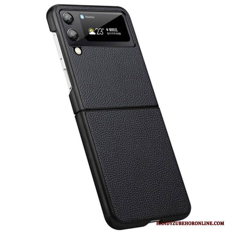 Hülle Für Samsung Galaxy Z Flip 3 5G Flip Case Echtes Leder