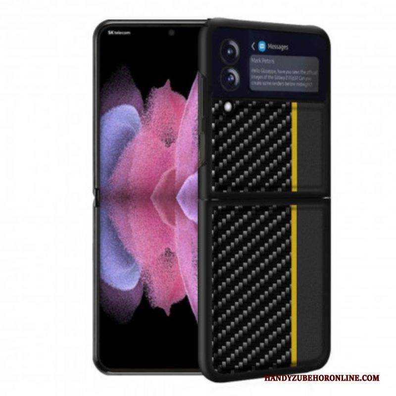 Hülle Für Samsung Galaxy Z Flip 3 5G Flip Case Farblinie
