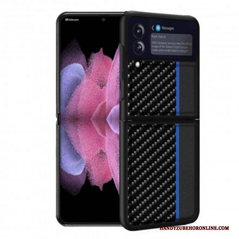 Hülle Für Samsung Galaxy Z Flip 3 5G Flip Case Farblinie