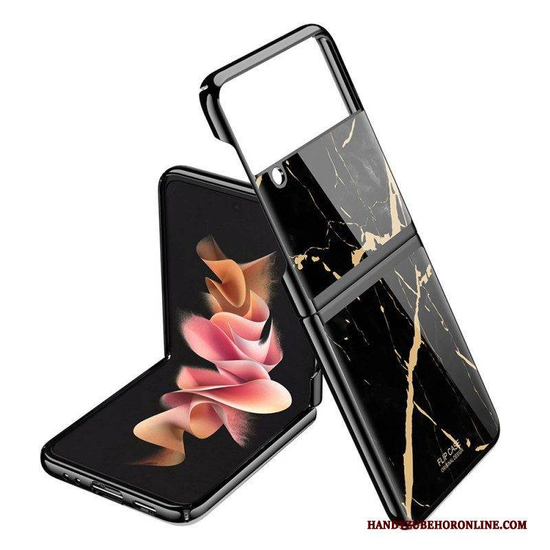 Hülle Für Samsung Galaxy Z Flip 3 5G Flip Case Marmorstil