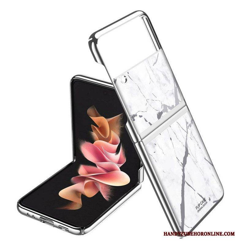 Hülle Für Samsung Galaxy Z Flip 3 5G Flip Case Marmorstil