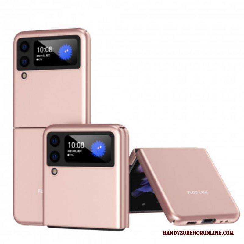 Hülle Für Samsung Galaxy Z Flip 3 5G Flip Case Metallisch