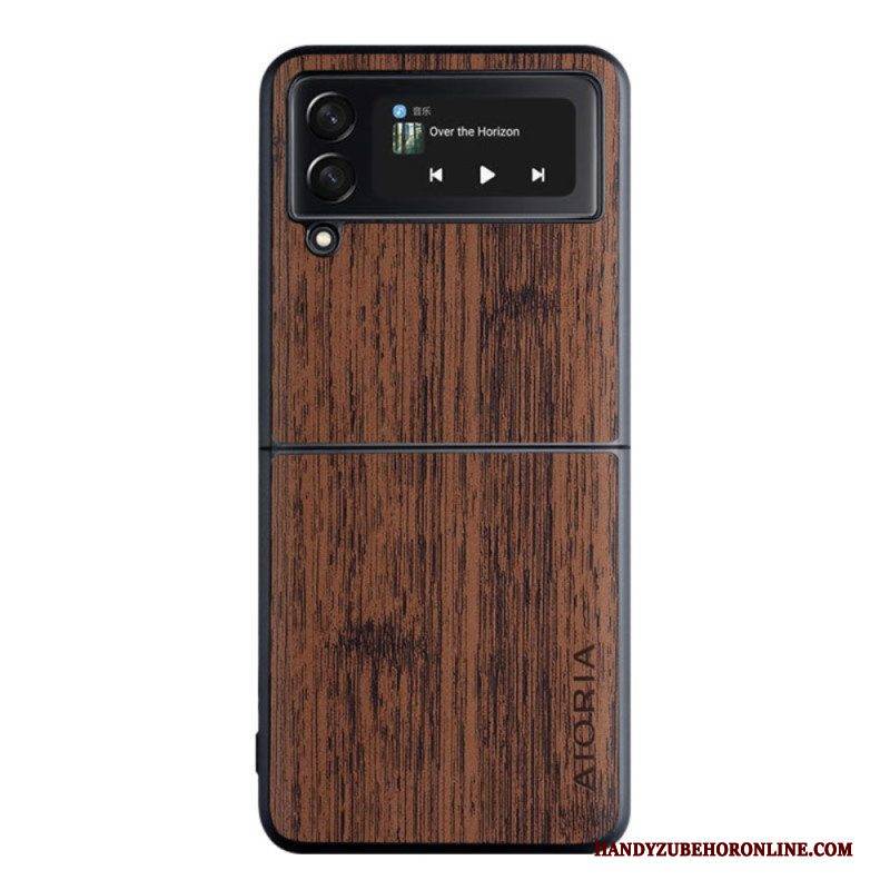 Hülle Für Samsung Galaxy Z Flip 4 Flip Case Aioria-holz