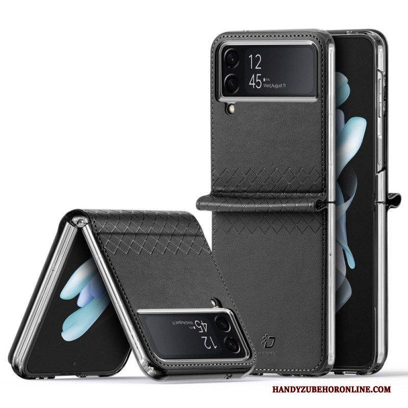 Hülle Für Samsung Galaxy Z Flip 4 Flip Case Dux Ducis Aus Kunstleder