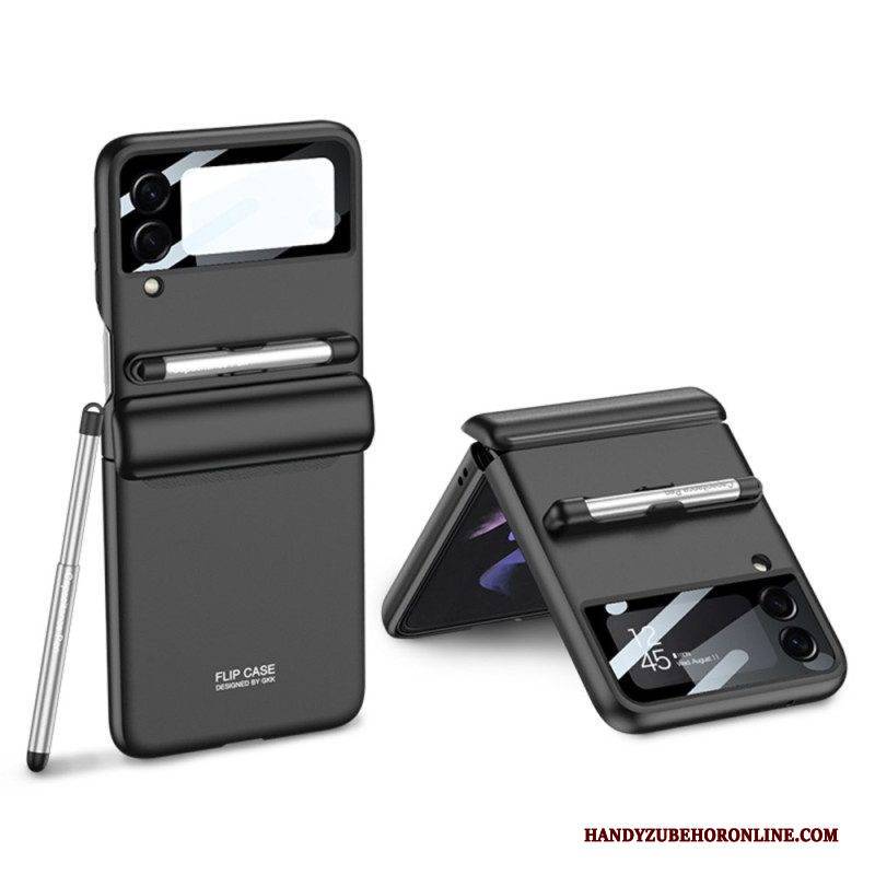 Hülle Für Samsung Galaxy Z Flip 4 Flip Case Mit Gkk Stylus