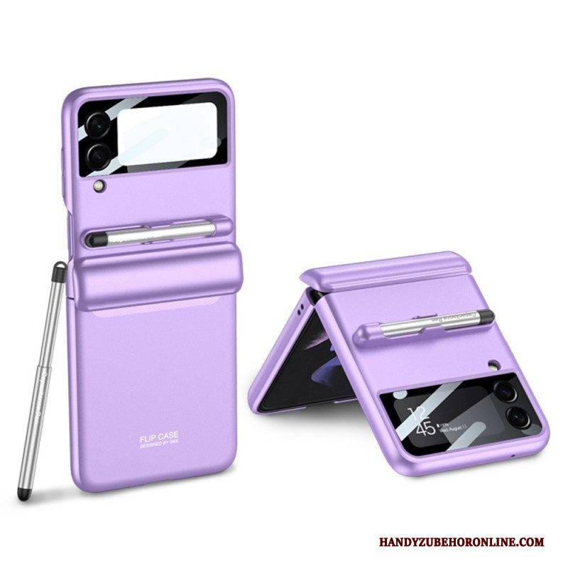 Hülle Für Samsung Galaxy Z Flip 4 Flip Case Mit Gkk Stylus