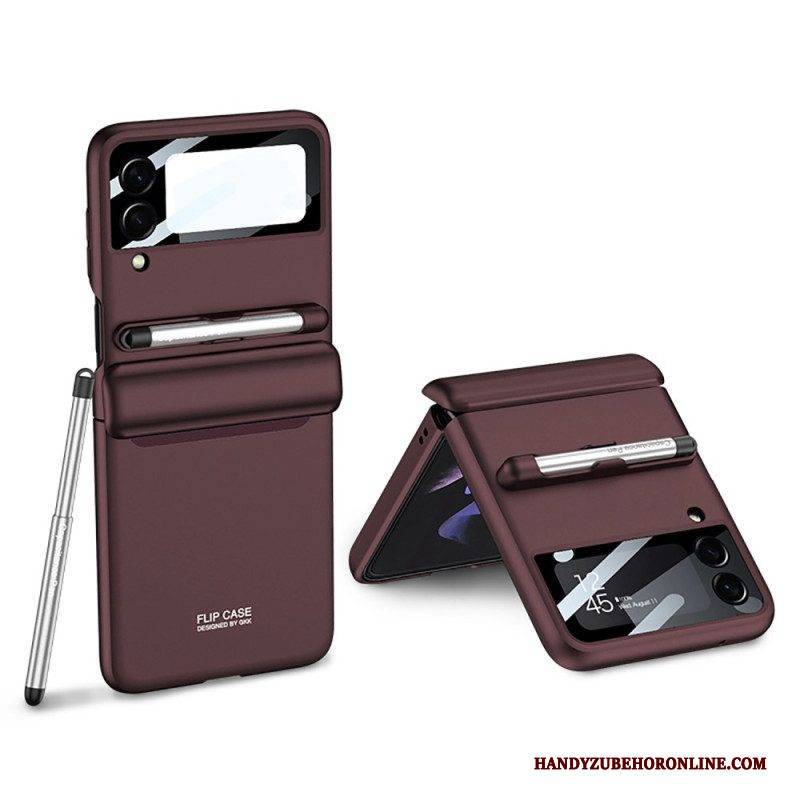 Hülle Für Samsung Galaxy Z Flip 4 Flip Case Mit Gkk Stylus