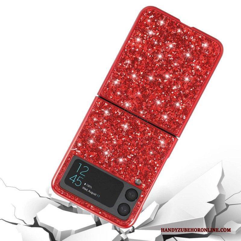 Hülle Für Samsung Galaxy Z Flip 4 Flip Case Premium-pailletten