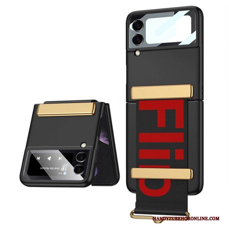 Hülle Für Samsung Galaxy Z Flip 4 Flip Case Riemen Und Film Gkk