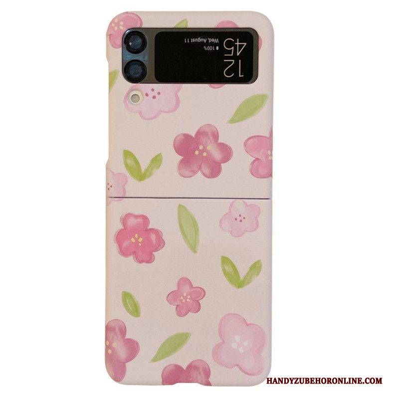 Hülle Für Samsung Galaxy Z Flip 4 Flip Case Schöne Blumen