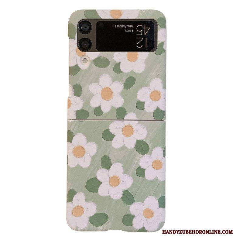 Hülle Für Samsung Galaxy Z Flip 4 Flip Case Schöne Blumen