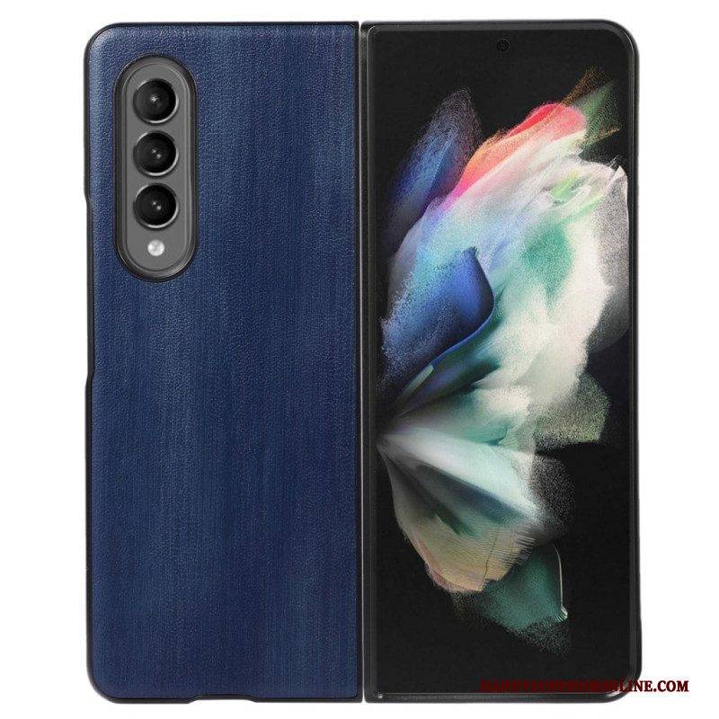 Hülle Für Samsung Galaxy Z Fold 4 Kunstleder Im Antik-look