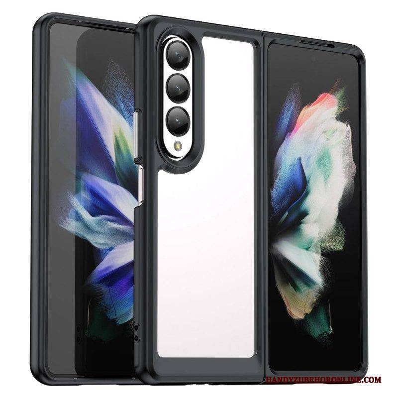 Hülle Für Samsung Galaxy Z Fold 4 Kunststofffarbe