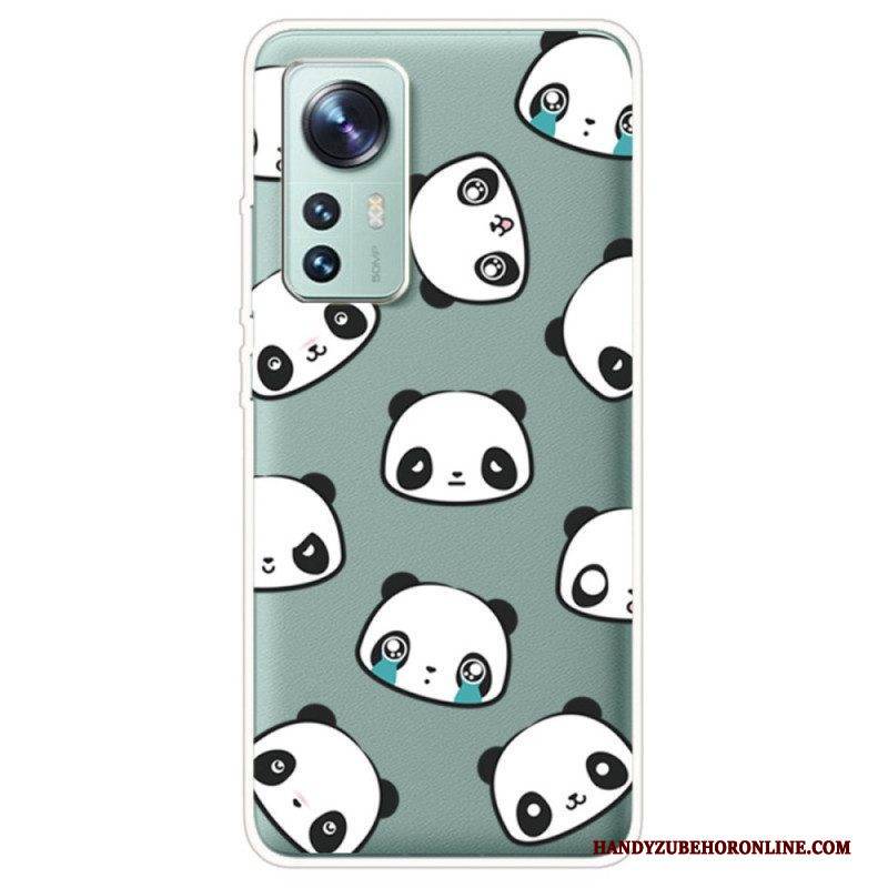 Hülle Für Xiaomi 12 / 12X Ein Haufen Pandas