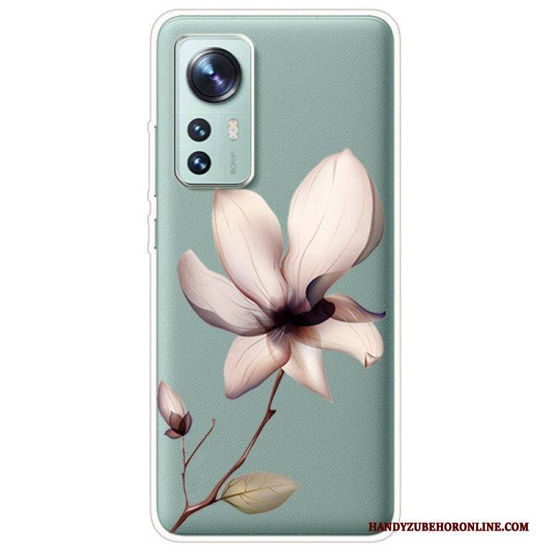 Hülle Für Xiaomi 12 / 12X Transparente Eine Blume