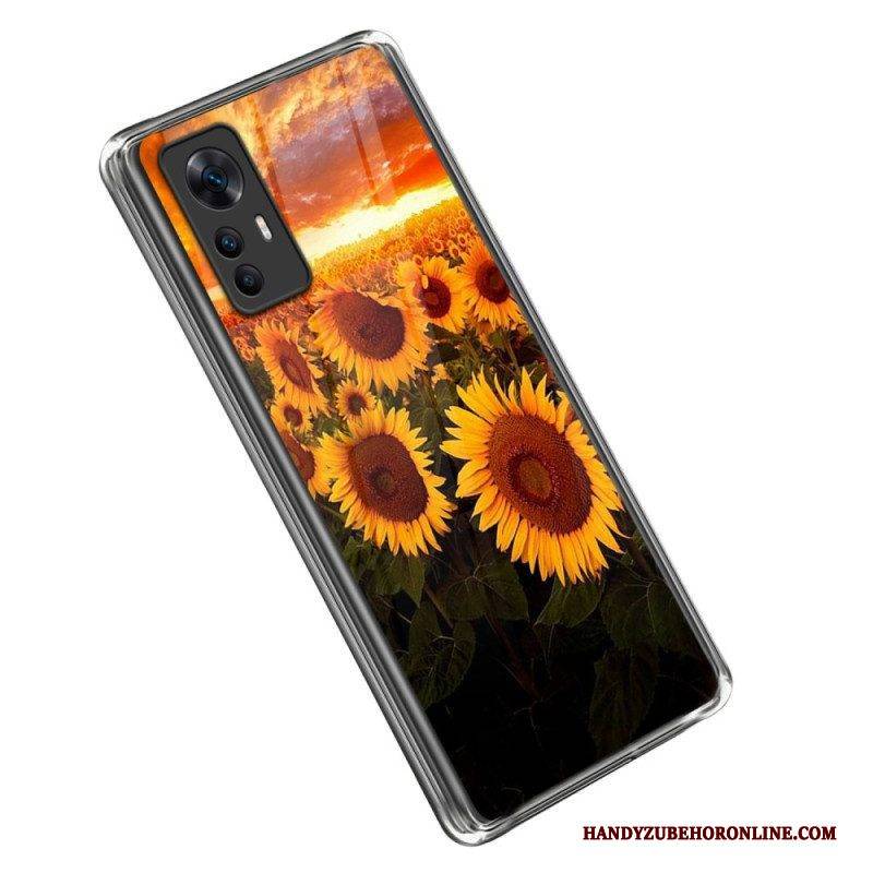 Hülle Für Xiaomi 12T / 12T Pro Variation Sonnenblumen