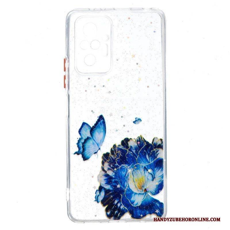 Hülle Für Xiaomi Redmi Note 10 Pro Blumen-schmetterlings-hybride
