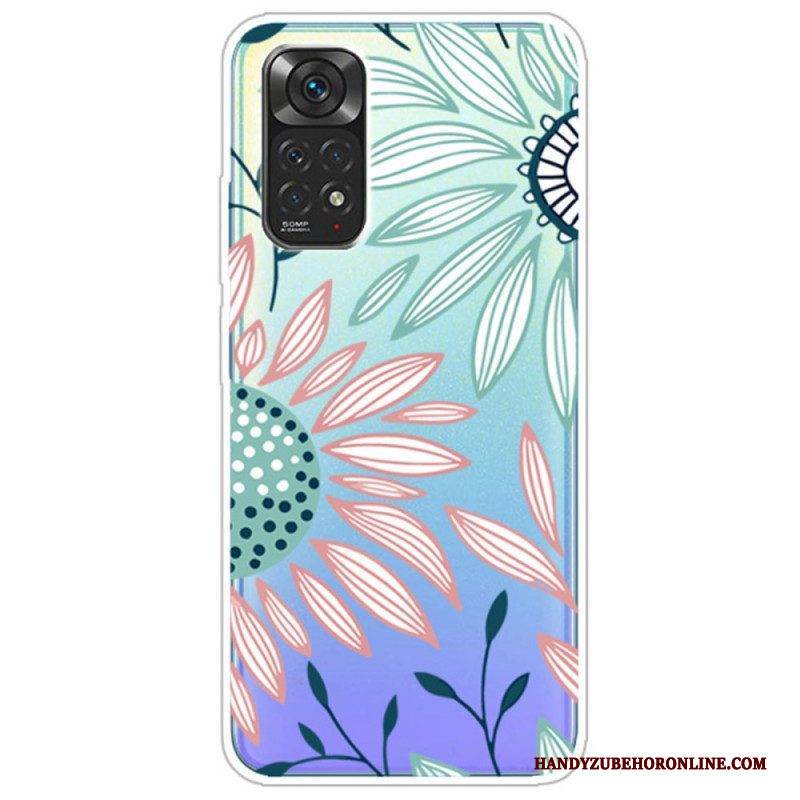 Hülle Für Xiaomi Redmi Note 11 / 11S Nahtlose Blume