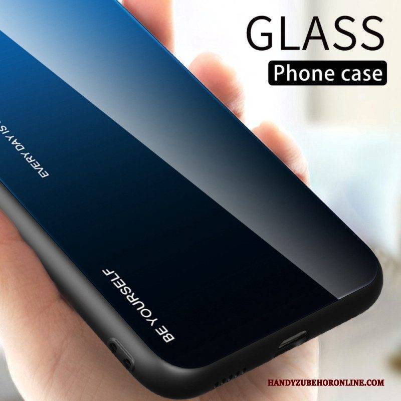 Hülle Für iPhone 14 Pro Gehärtetes Glas. Sei Du Selbst