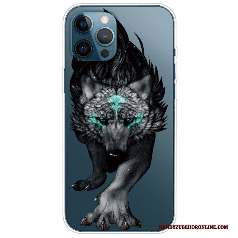 Hülle Für iPhone 14 Pro Max Deklination Wolf