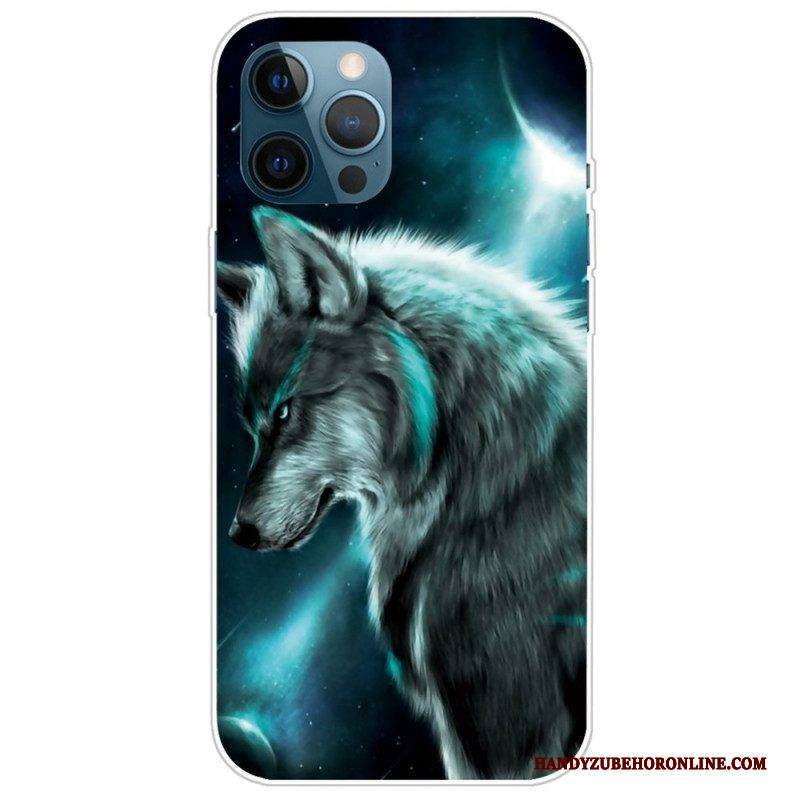 Hülle Für iPhone 14 Pro Max Deklination Wolf