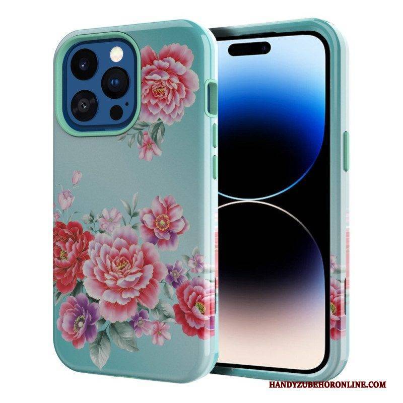 Hülle Für iPhone 14 Pro Max Vintage-blumen