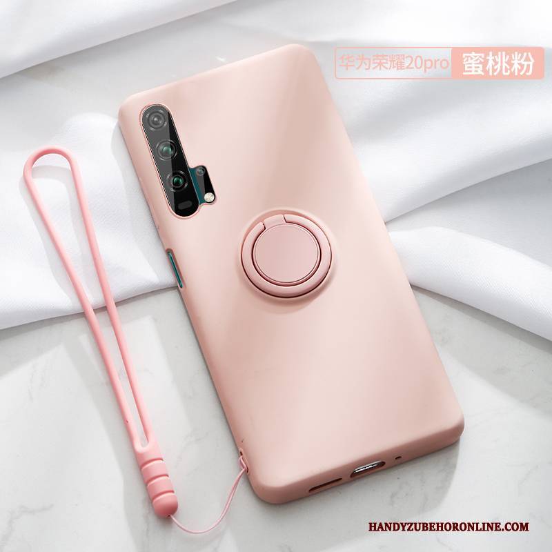 Hülle Honor 20 Pro Silikon Magnetismus Gelb, Case Honor 20 Pro Kreativ Nubuck Trendmarke