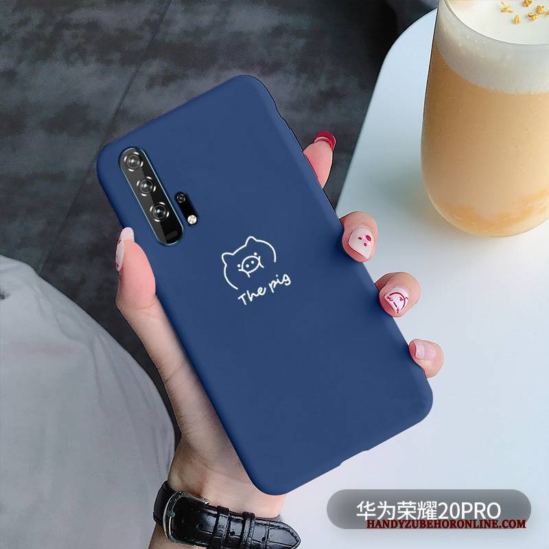 Hülle Honor 20 Pro Weiche Anti-sturz Einfach, Case Honor 20 Pro Silikon Kaninchen Trend