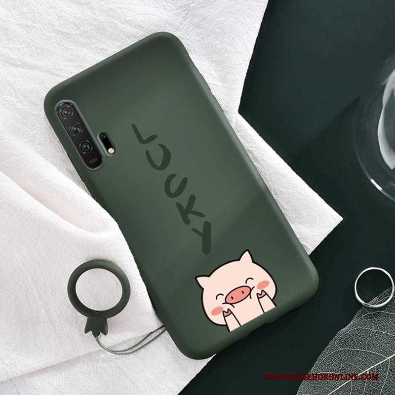 Hülle Honor 20 Pro Weiche Handyhüllen Jugend, Case Honor 20 Pro Silikon Grün Ring