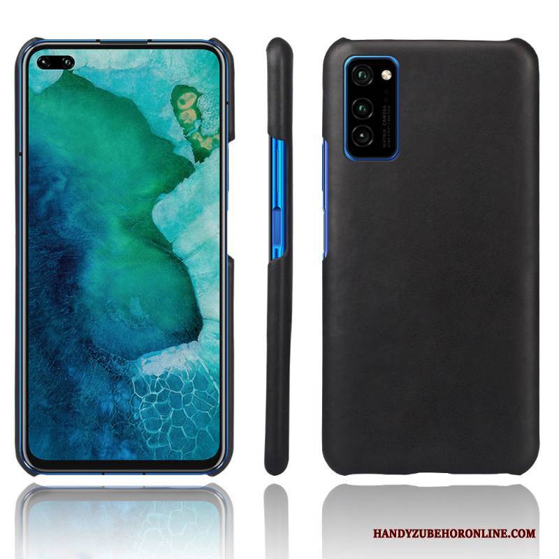 Hülle Honor 30 Pro Lederhülle Business Gelb, Case Honor 30 Pro Leder Anti-sturz Trend