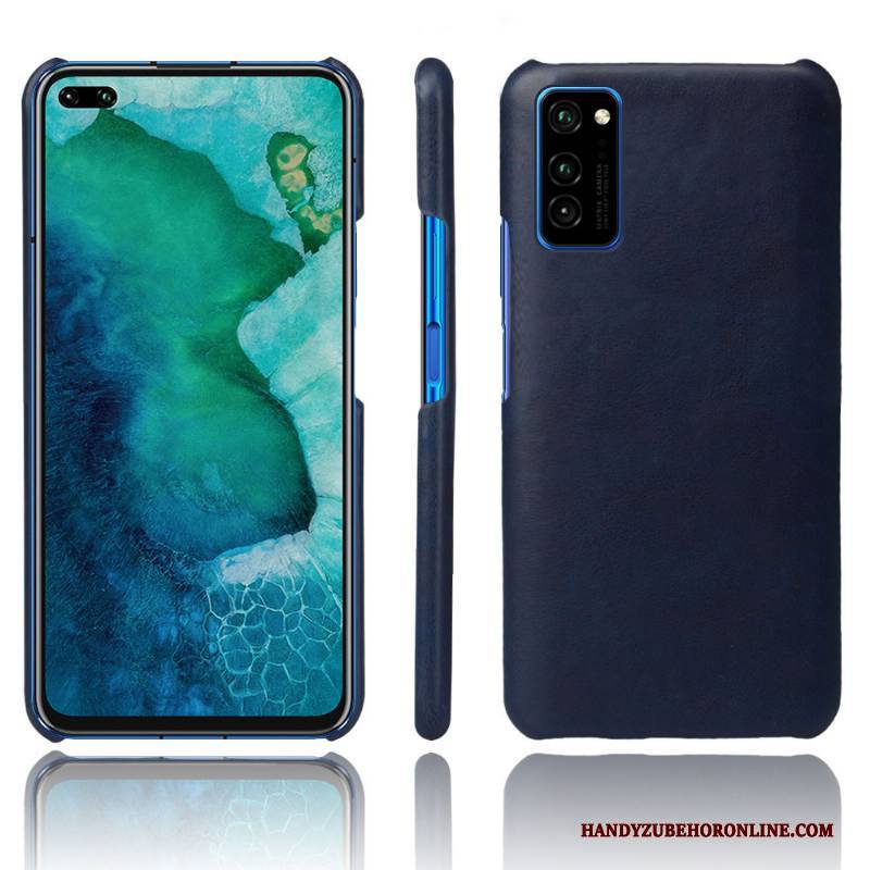 Hülle Honor 30 Pro Lederhülle Business Gelb, Case Honor 30 Pro Leder Anti-sturz Trend