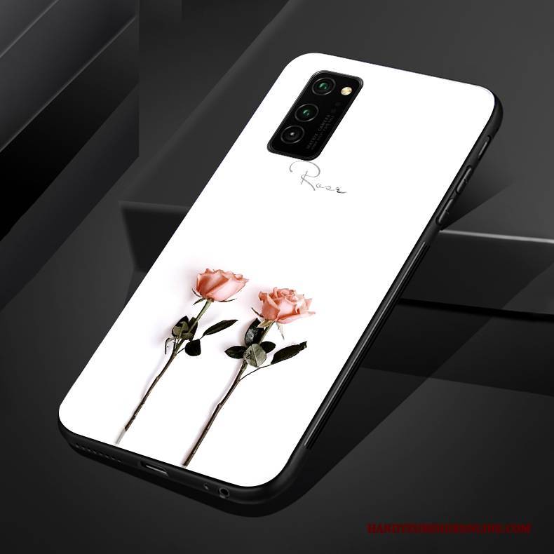 Hülle Honor 30 Pro Weiche Mini Frisch, Case Honor 30 Pro Silikon Glas Rosa