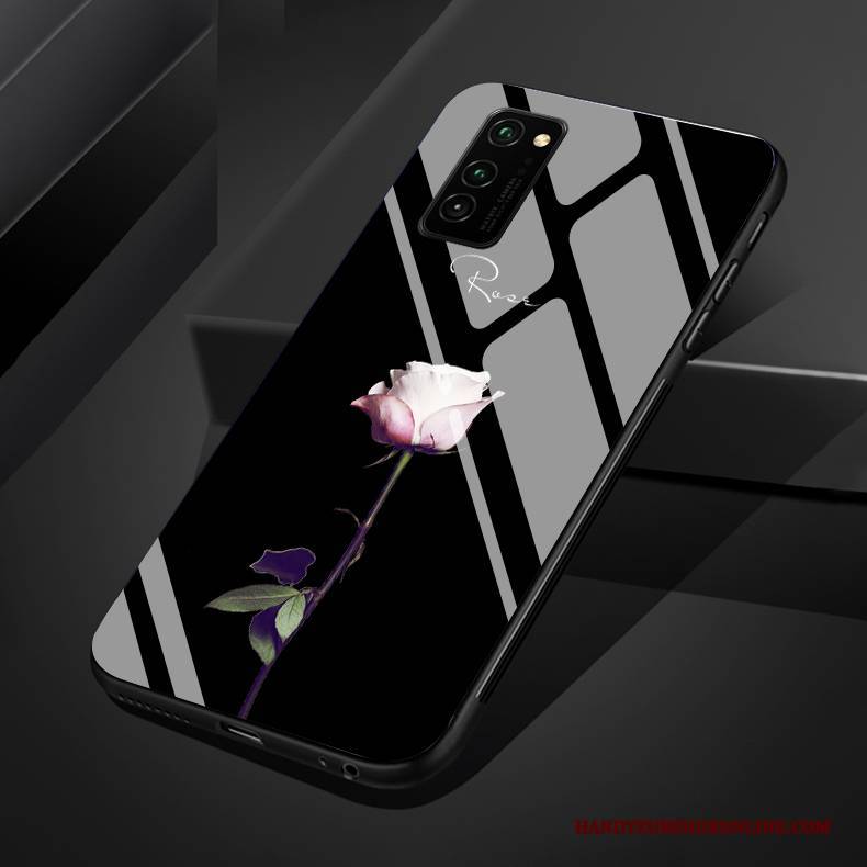 Hülle Honor 30 Pro Weiche Mini Frisch, Case Honor 30 Pro Silikon Glas Rosa