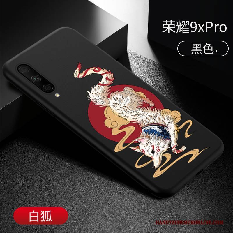 Hülle Honor 9x Pro Schutz Anti-sturz Ratte, Case Honor 9x Pro Taschen Chinesische Art Handyhüllen